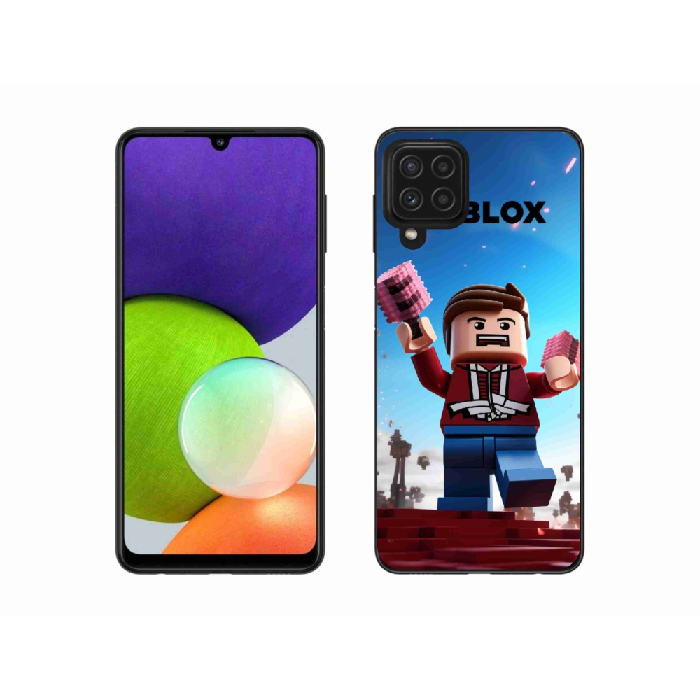 Gélový kryt mmCase na Samsung Galaxy A22 4G - roblox 2