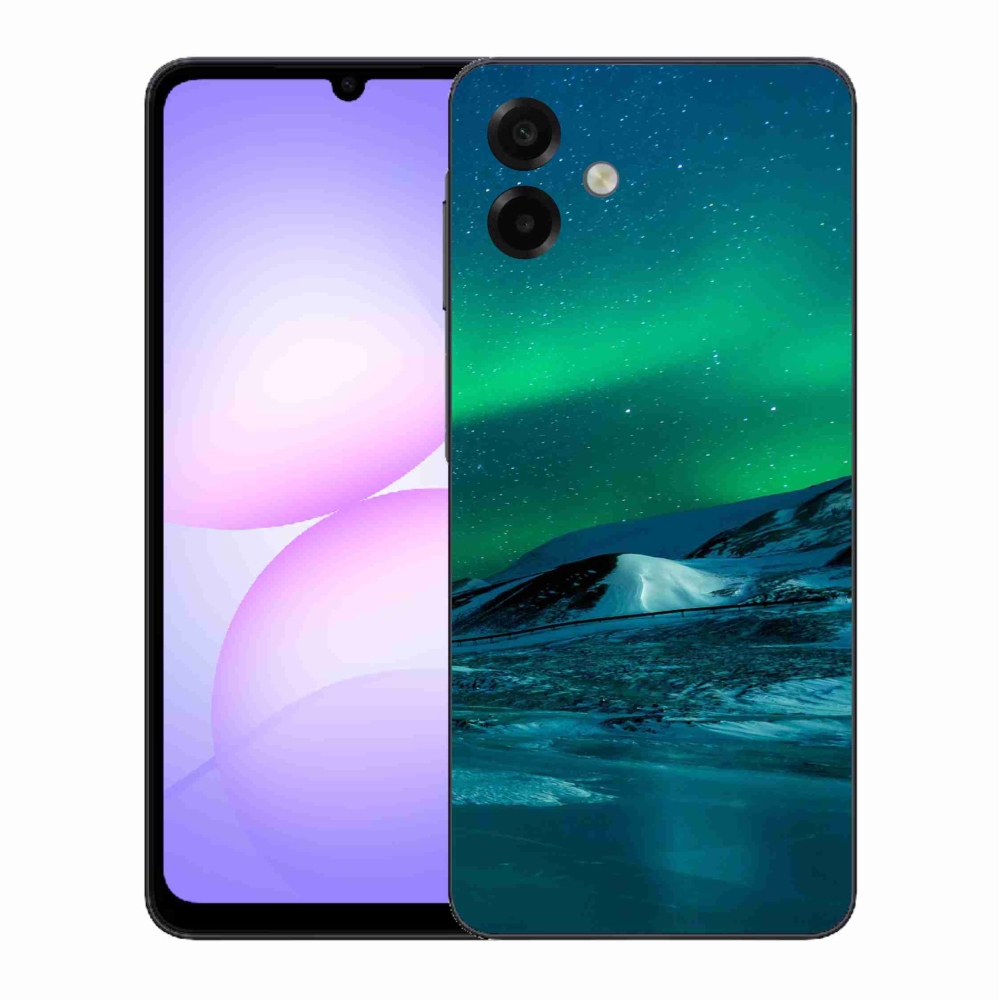 Gélový kryt mmCase na Samsung Galaxy A07 4G - polárna žiara