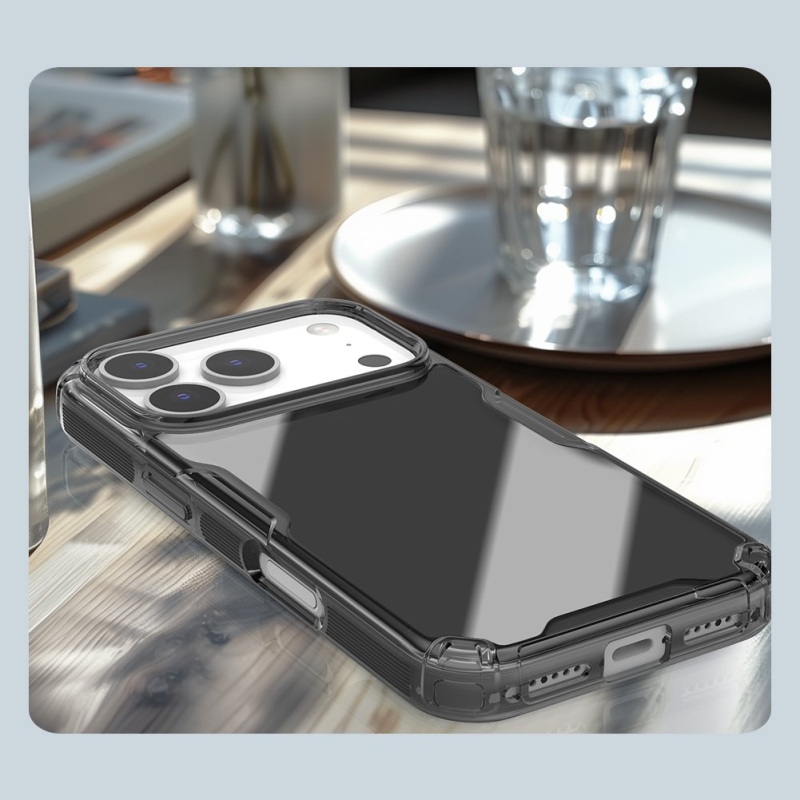 Nillkin Nature TPU PRO kryt pre Apple iPhone 17 Pro Transparent Black