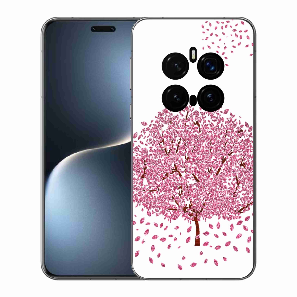 Gélový kryt mmCase na Honor Magic 7 Pro 5G - kreslený strom s listami