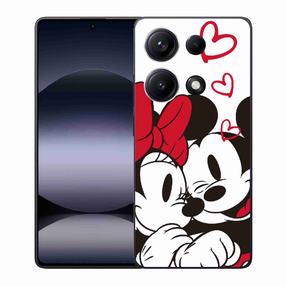 Gélový kryt mmCase na Xiaomi Redmi Note 14S - minnie a mickey