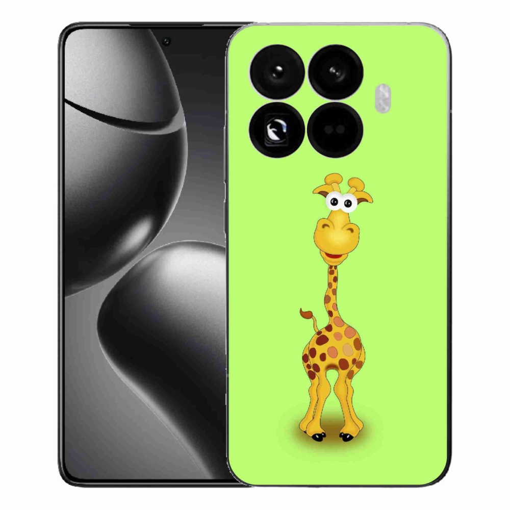 Gélový kryt mmCase na Xiaomi 15T Pro - kreslená žirafa