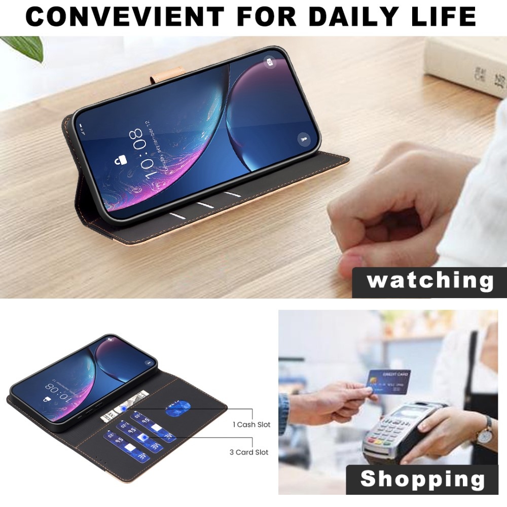 BNF DUO knižkové púzdro na Samsung Galaxy S25 Edge - čierne