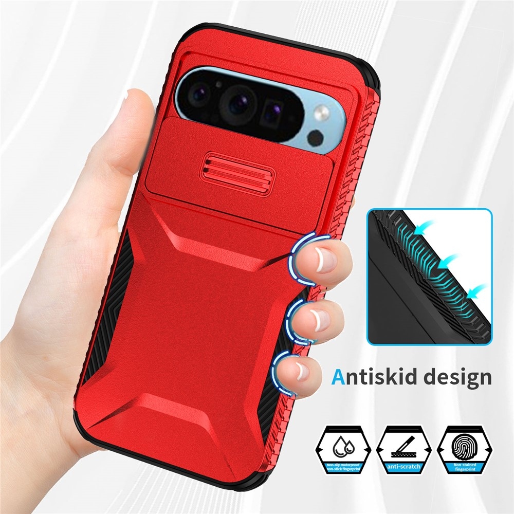 Lid odolný kryt na Google Pixel 10 Pro - červený