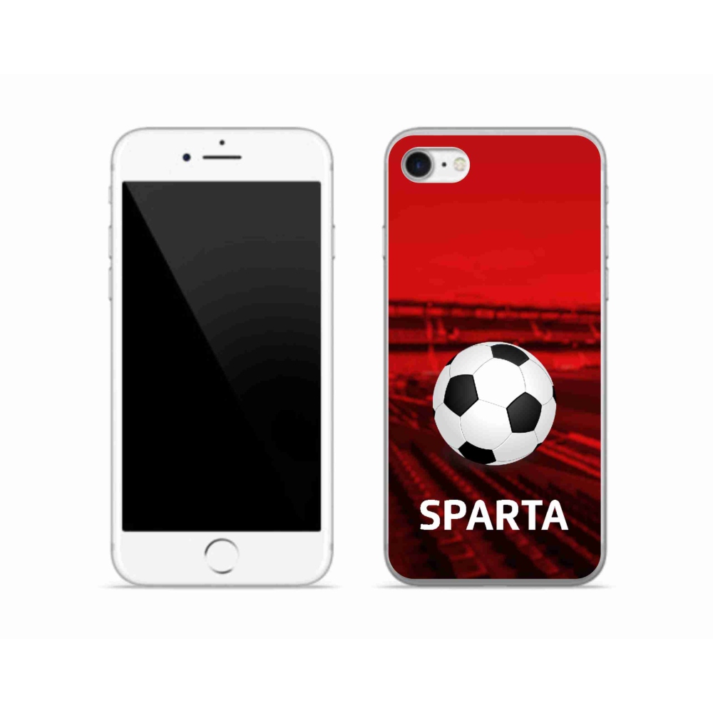 Gélový kryt mmCase na iPhone SE (2020) - sparta 1