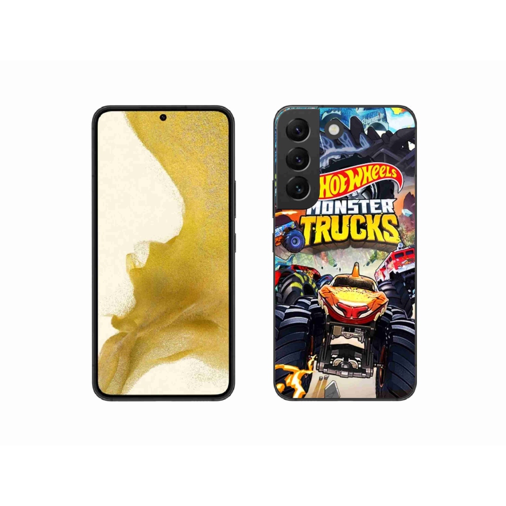 Gélový kryt mmCase na Samsung Galaxy S22 5G - hot wheels 2