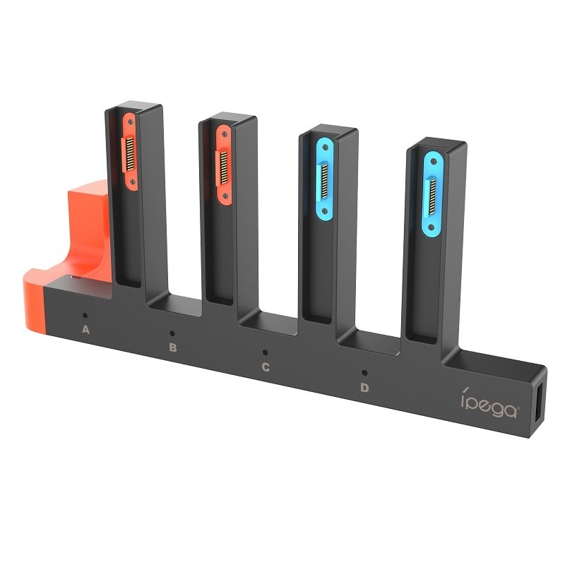 iPega SW2185 Nabíjacia Stanica pre JoyCon Ovládače Nintendo Switch 2 Black