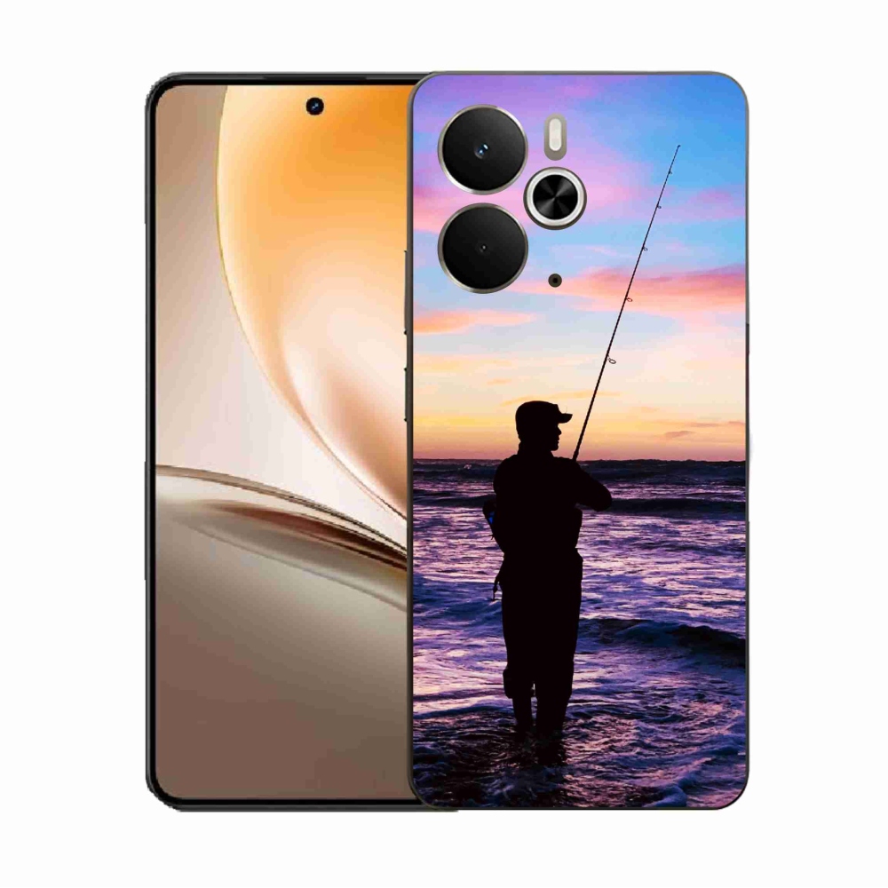 Gélový kryt mmCase na Realme 14 5G - rybárčenie 1