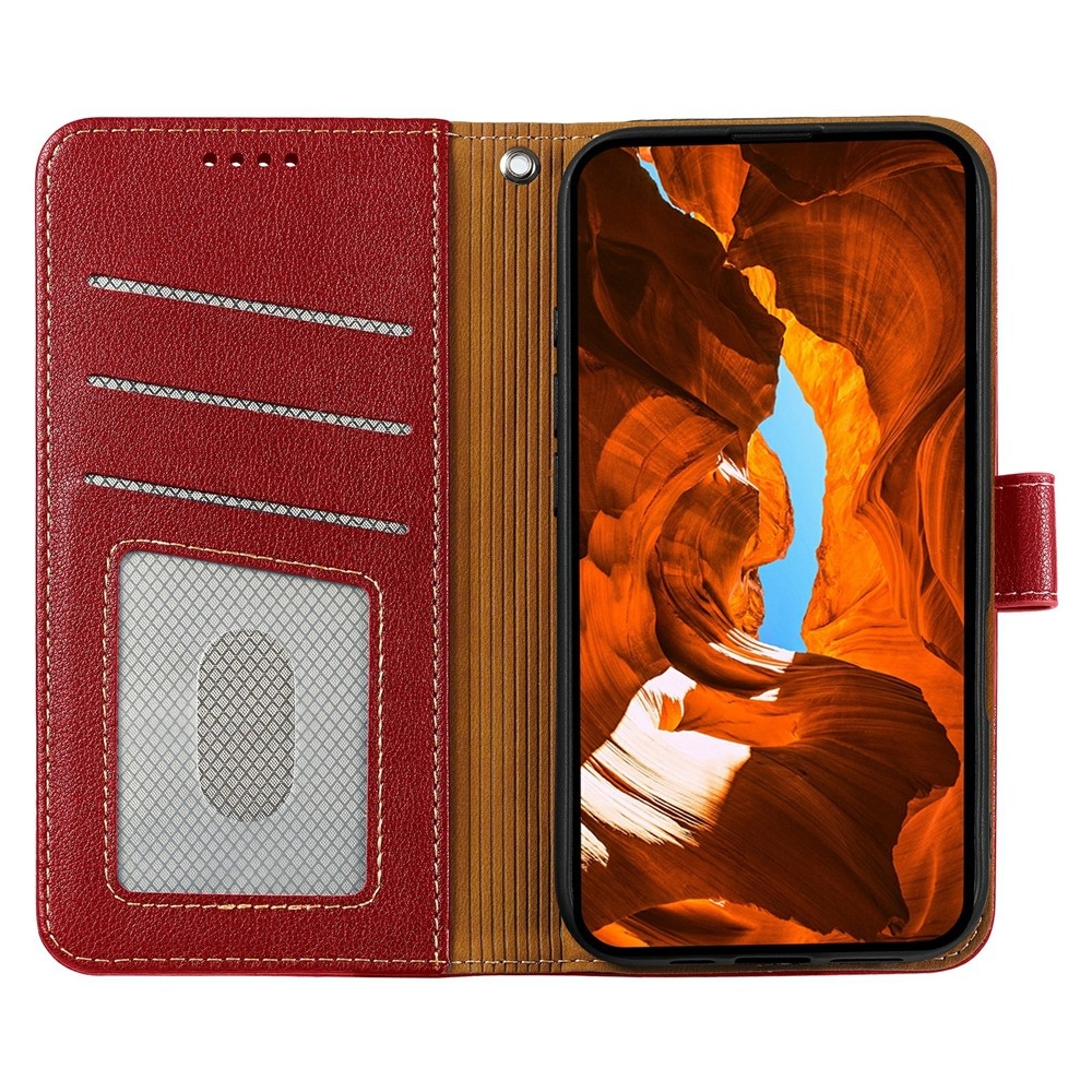 Clasp knižkové puzdro na Xiaomi Redmi 15 5G - červené