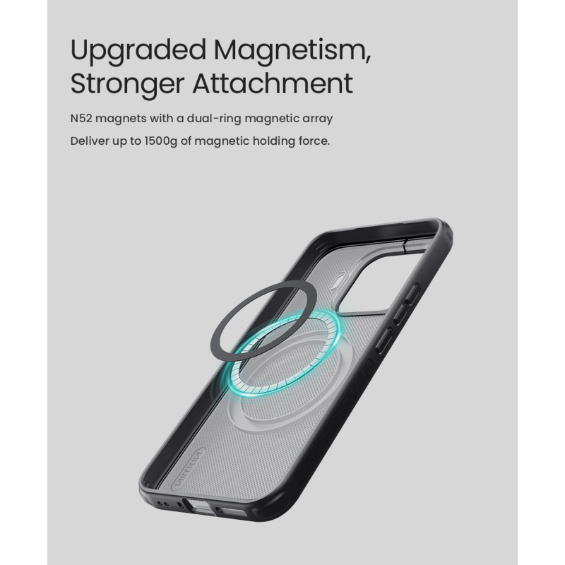 Nillkin Super Frosted PRO Magnetic zadný kryt pre Xiaomi 17T Pro, čierny