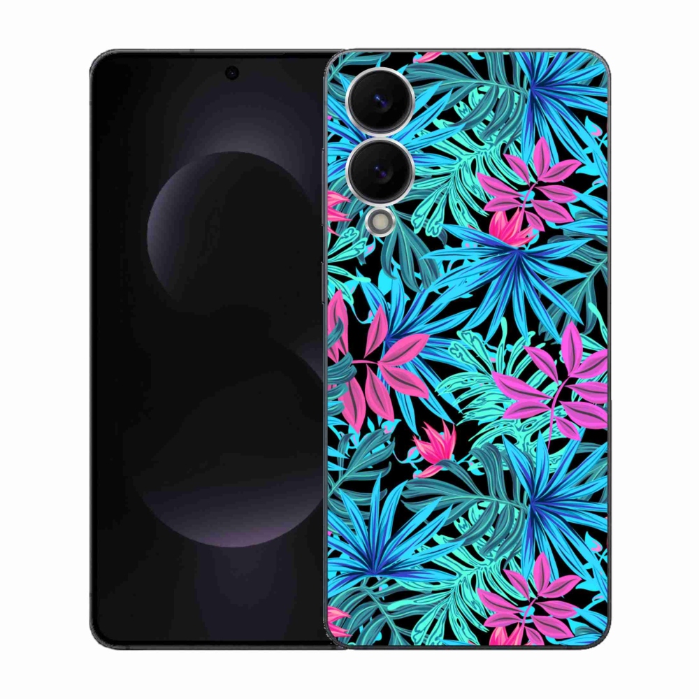 Gélový kryt mmCase na Samsung Galaxy S25 Edge - kvety 3