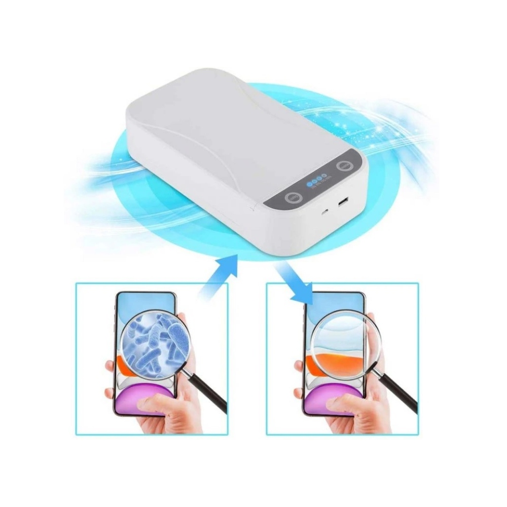 UV sterilizačný box na mobily a drobné predmety