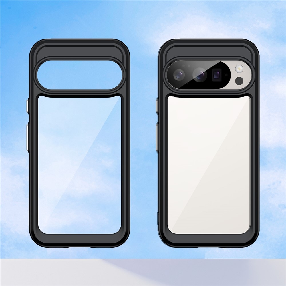 Gélový obal s pevným chrbtom na Google Pixel 10 Pro/Pixel 10 - čierny
