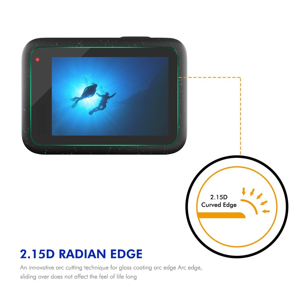 Ochranné tvrdené sklo na objektív a displej pre GoPro HERO13 (3 ks)