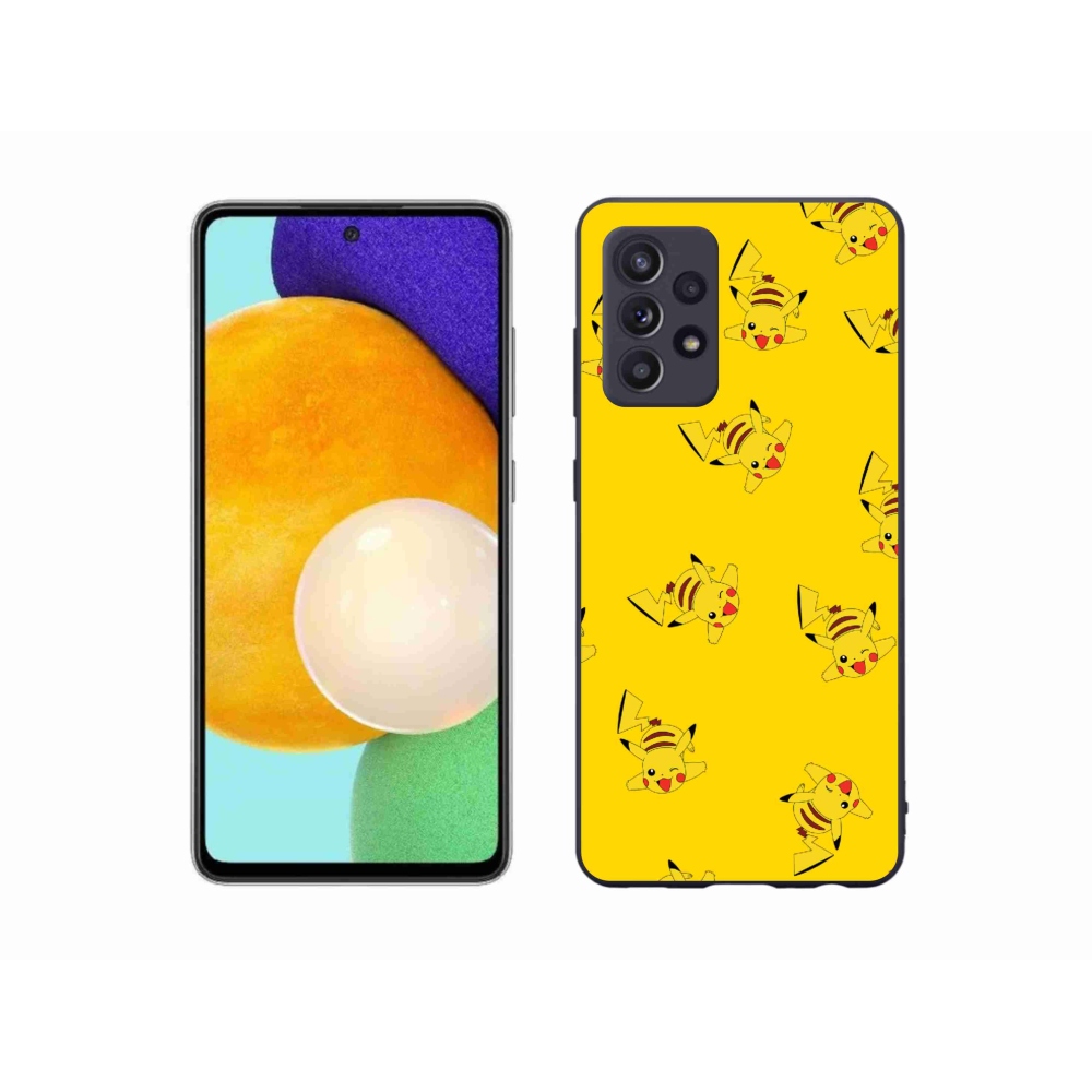 Gélový kryt mmCase na Samsung Galaxy A52/A52 5G - pikachu