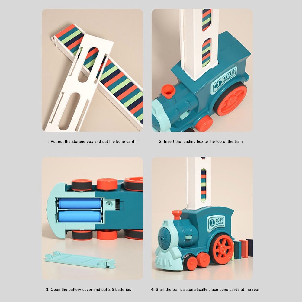 Elektrická domino mašinka s automatickým pokladaním kociek – 120 ks