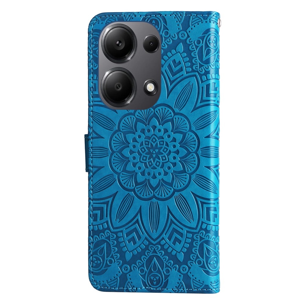 Sunflower knižkové púzdro na Xiaomi Redmi Note 14S/Note 13 Pro 4G/Poco M6 Pro - modré