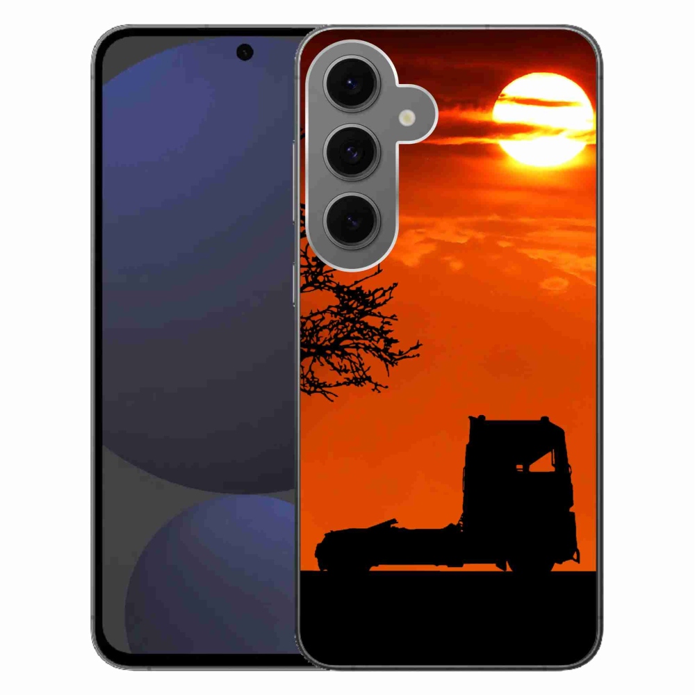 Gélový kryt mmCase na Samsung Galaxy S24 FE - kamión 3