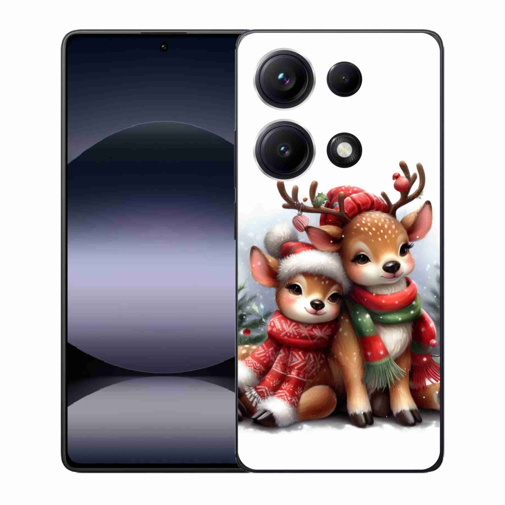 Gélový kryt mmCase na Xiaomi Redmi Note 14S - vianočné soby