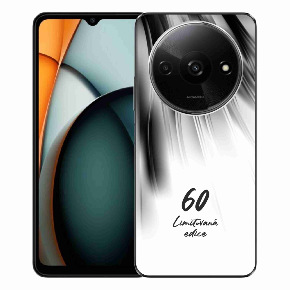 Gélový kryt mmCase na Xiaomi Redmi A3 - 60 limitovaná edícia biele pozadie