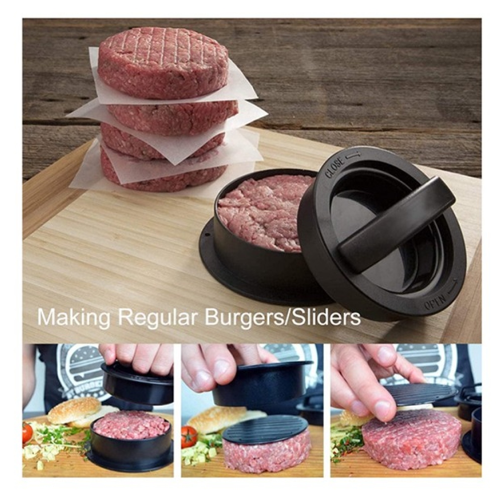 Forma na plnené hamburgery 3v1
