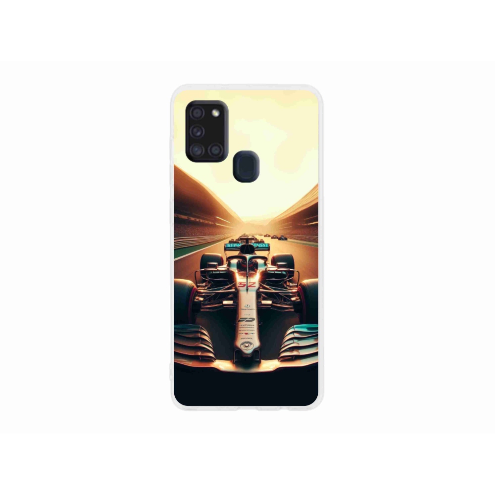 Gélový kryt mmCase na Samsung Galaxy A21s - formula 1