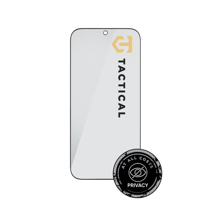 Taktické sklo Tactical Glass Shield Privacy Stealth 5D pre Honor 600, čierne