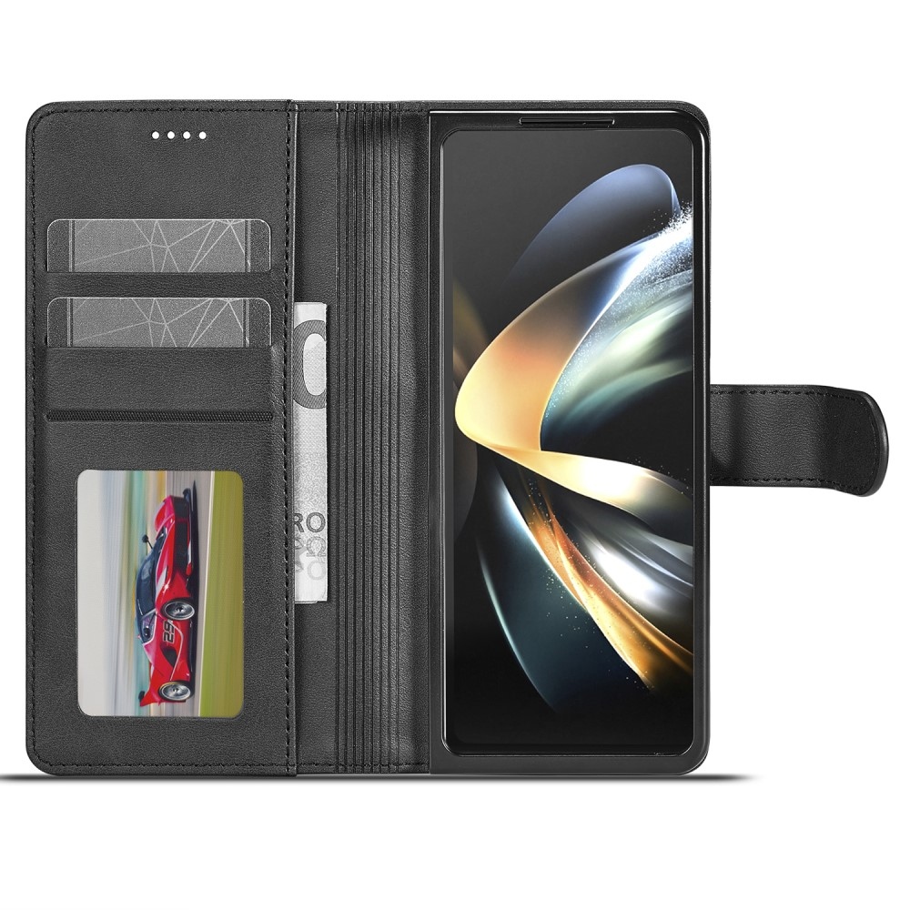 Imeeke knižkové púzdro na Samsung Galaxy Z Fold5 5G - čierne