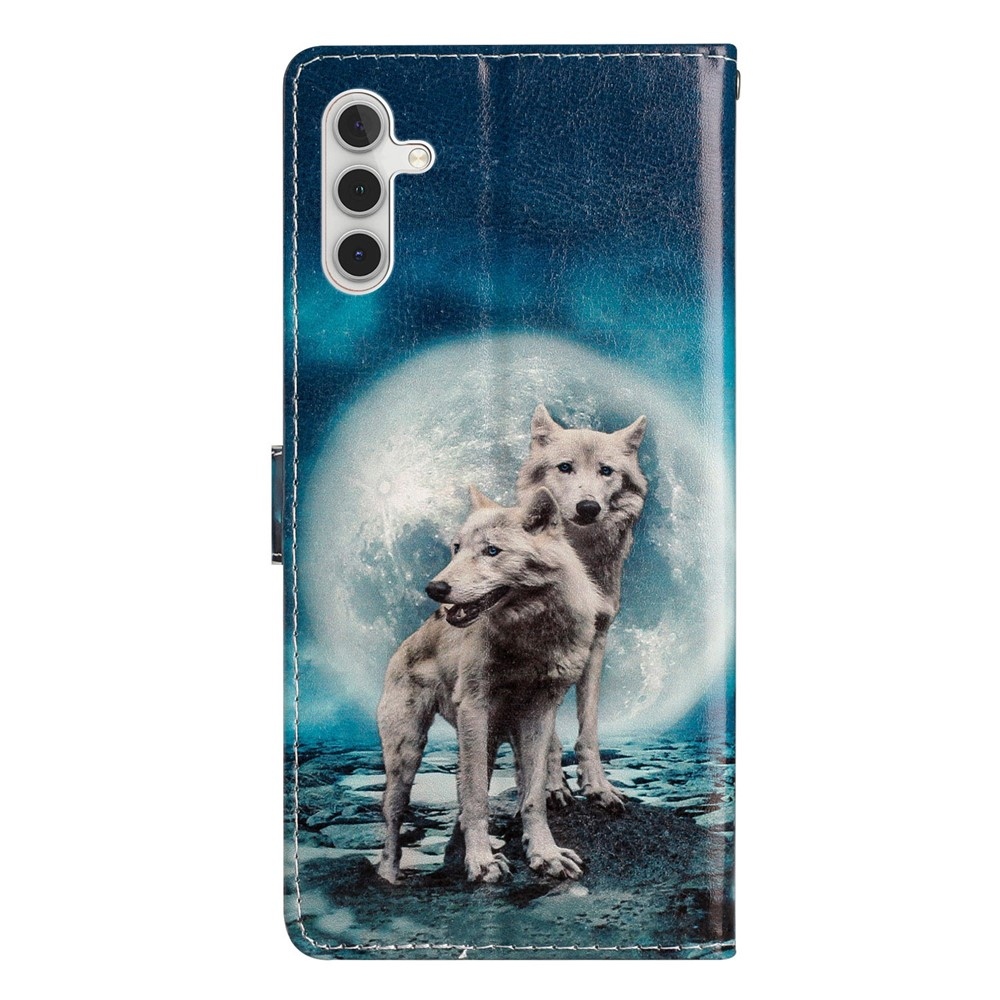 Unique knižkové púzdro na Samsung Galaxy S25 FE - dva vlci