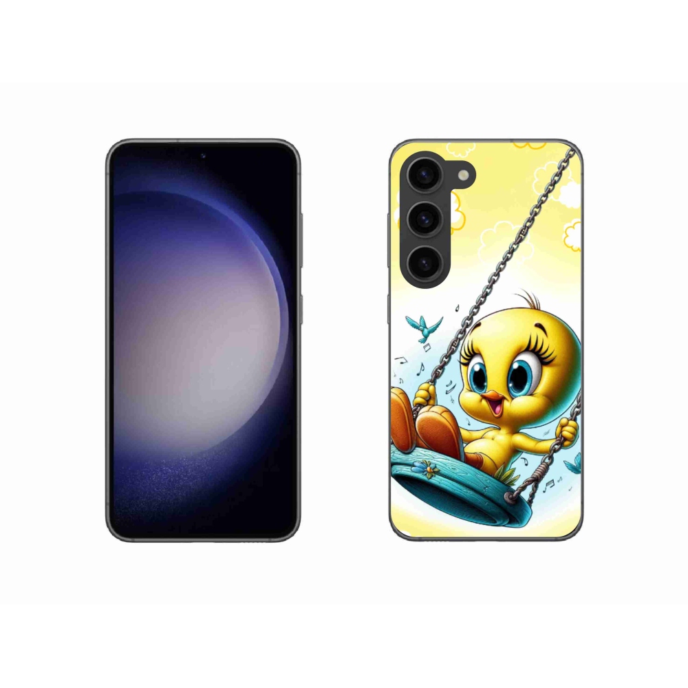 Gélový kryt mmCase na Samsung Galaxy S23 5G - tweety