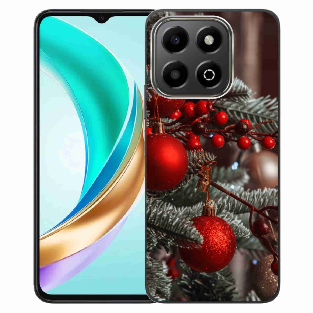 Gélový kryt mmCase na Honor X6b - vianočné ozdoby 2