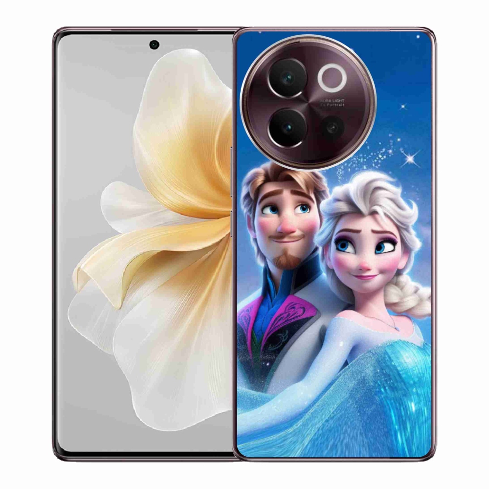 Gélový kryt mmCase na Vivo V40 Lite 5G - ľadové kráľovstvo 1