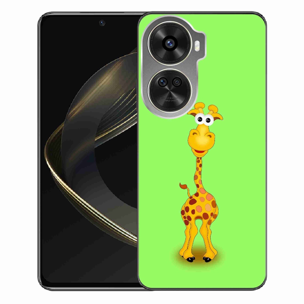 Gélový kryt mmCase na Huawei Nova 12 SE - kreslená žirafa