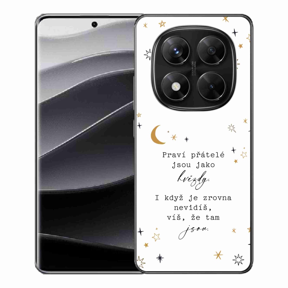 Gélový kryt mmCase na Xiaomi Redmi Note 14 Pro 5G/Poco X7 5G - citát 6 biele pozadie
