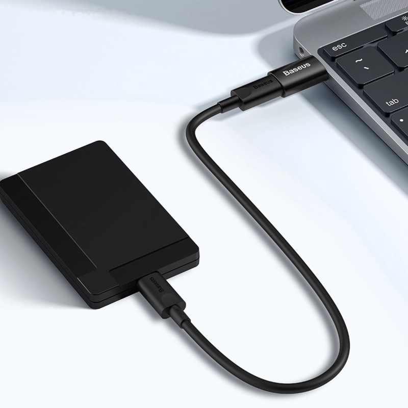 Baseus Ingenuity Mini OTG Adaptér z USB-C na USB-A Black