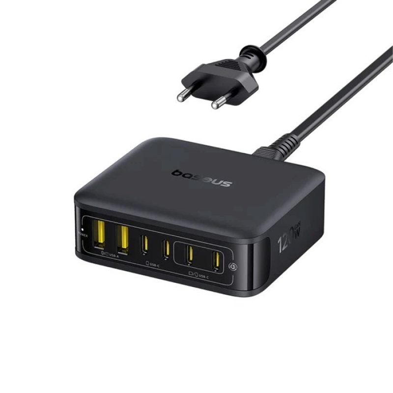 Baseus EnerFill FH21 Stolná nabíjačka 120W Cosmic Black