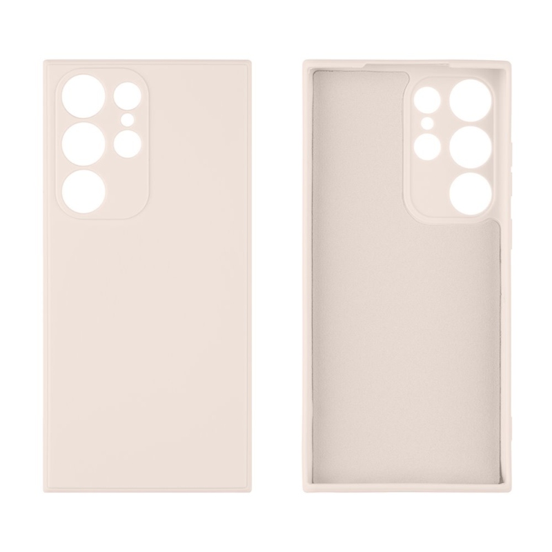 OBAL:ME Matte TPU Kryt pre Samsung Galaxy S23 Ultra Beige