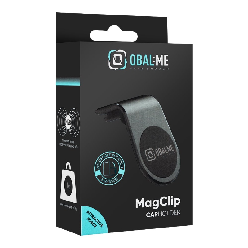 BALENIE:ME MagClip Magnetic Car Mount Black