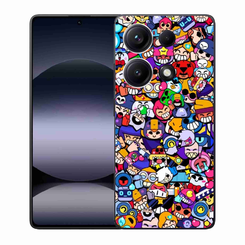 Gélový kryt mmCase na Xiaomi Redmi Note 14S - brawl stars 2