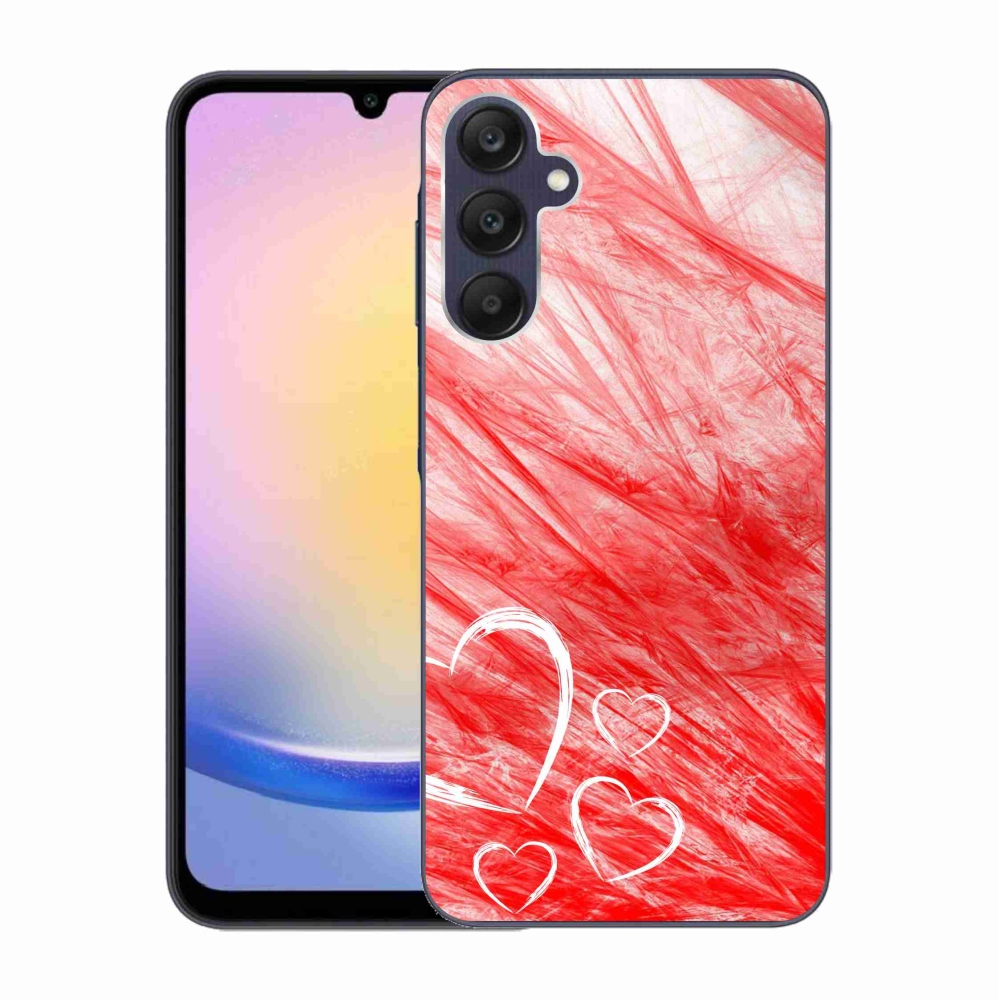 Gélový kryt mmCase na Samsung Galaxy A25 5G - heart