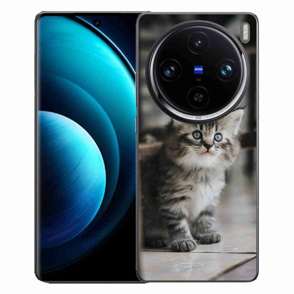 Gélový kryt mmCase na Vivo X100 Pro 5G - mačiatko