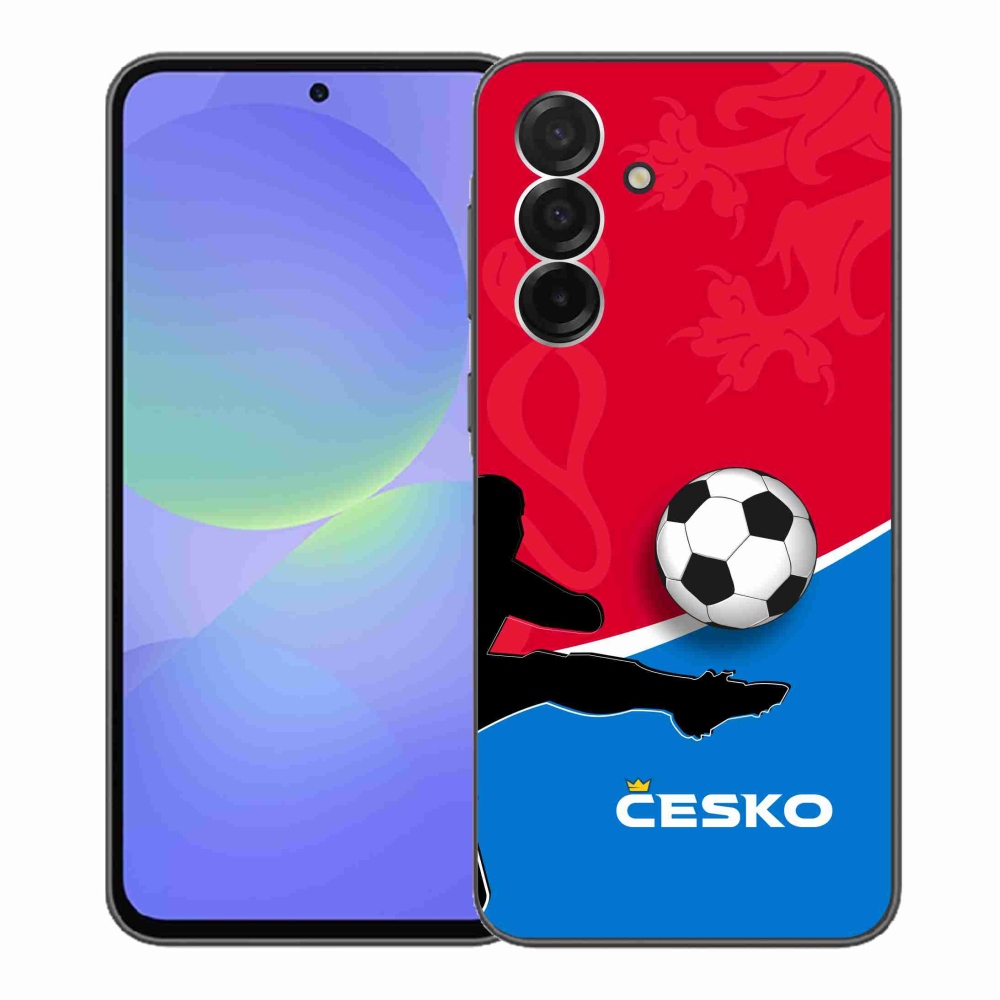 Gélový kryt mmCase na Samsung Galaxy A36 5G - futbal Česko 2