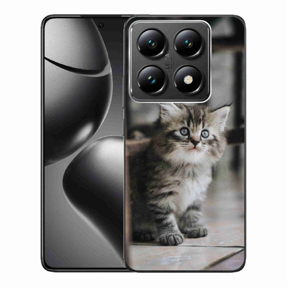 Gélový kryt mmCase na Xiaomi 14T Pro - mačiatko