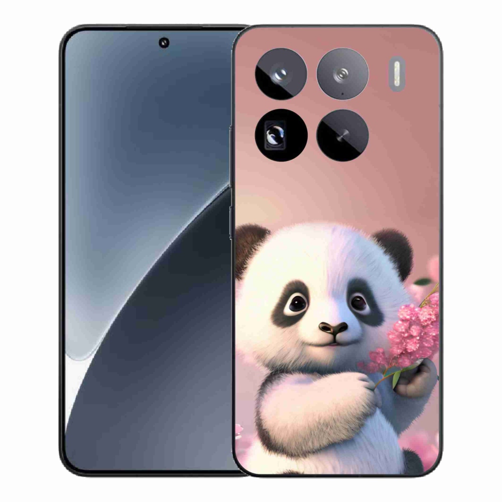 Gélový kryt mmCase na Xiaomi 15 Pro - roztomilá panda