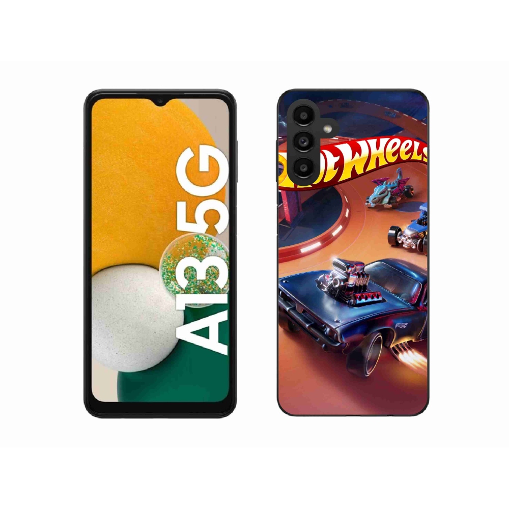 Gélový kryt mmCase na Samsung Galaxy A13 5G - hot wheels