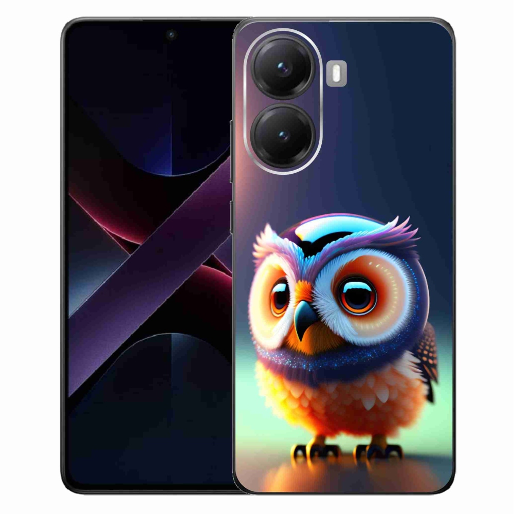 Gélový kryt mmCase na Xiaomi Poco X7 Pro 5G - sovička