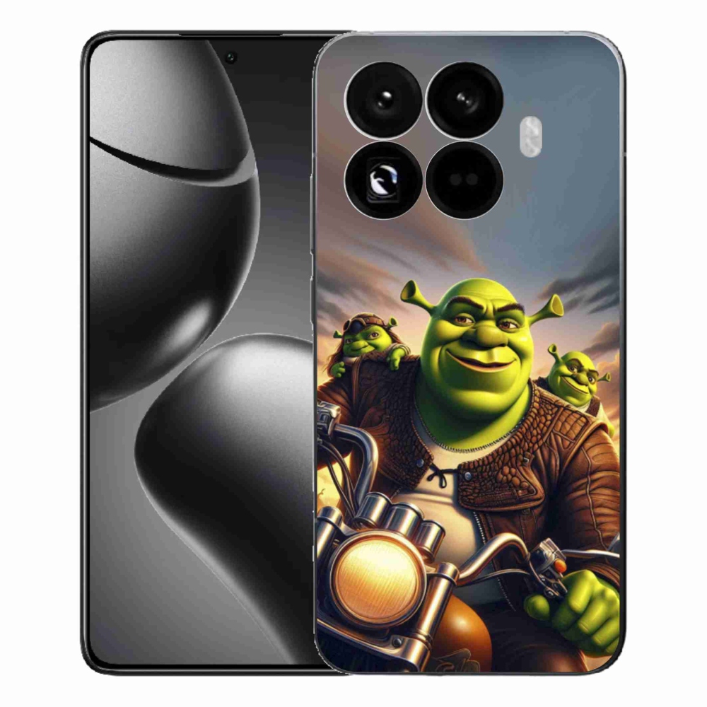 Gélový kryt mmCase na Xiaomi 15T Pro - shrek na motorke