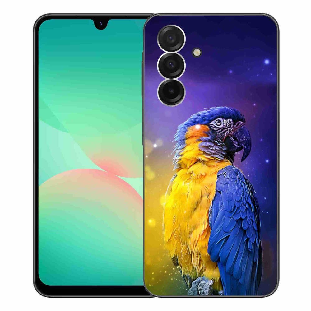 Gélový kryt mmCase na Samsung Galaxy A26 5G - papagáj ara 1
