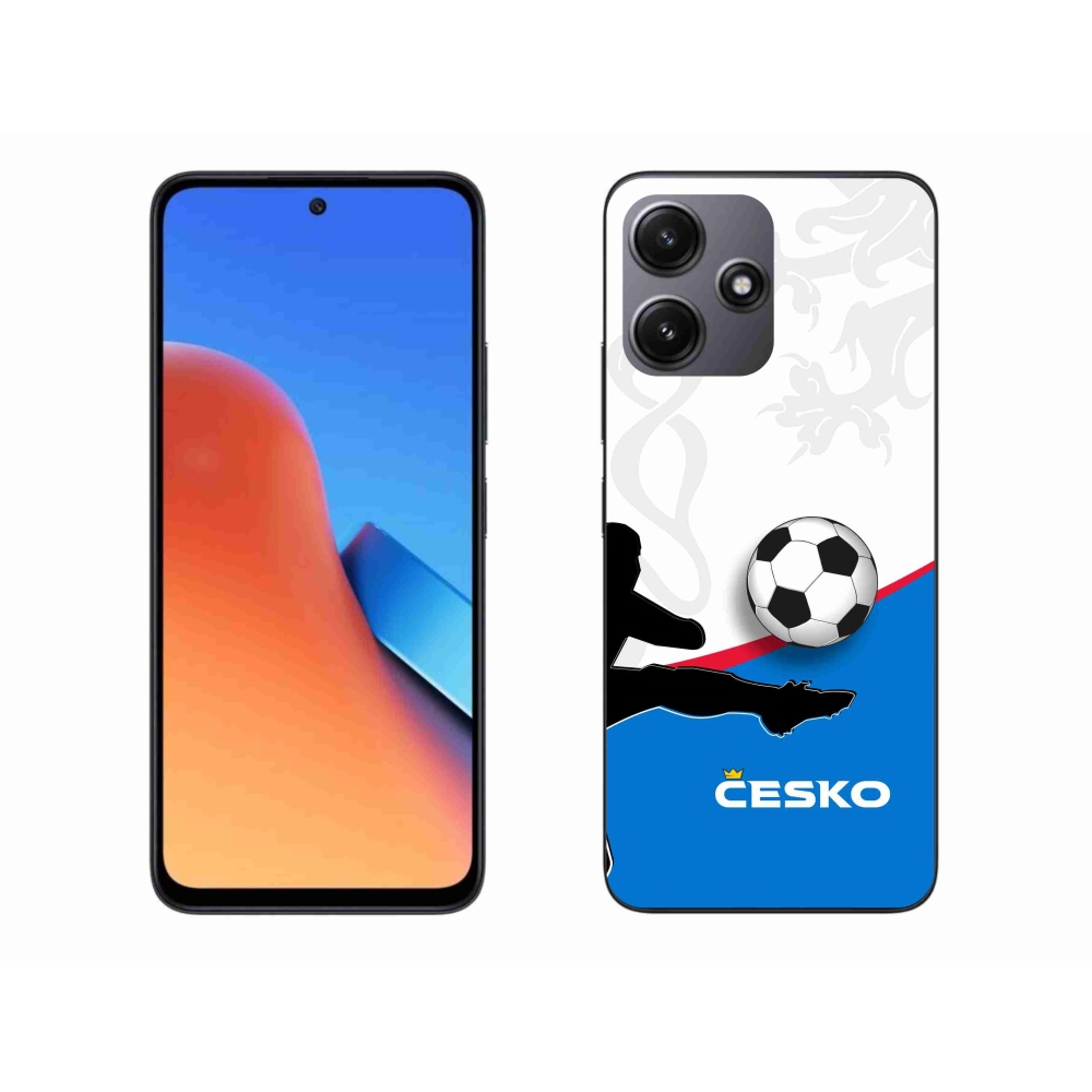Gélový kryt mmCase na Xiaomi Redmi 12 5G - futbal Česko 3