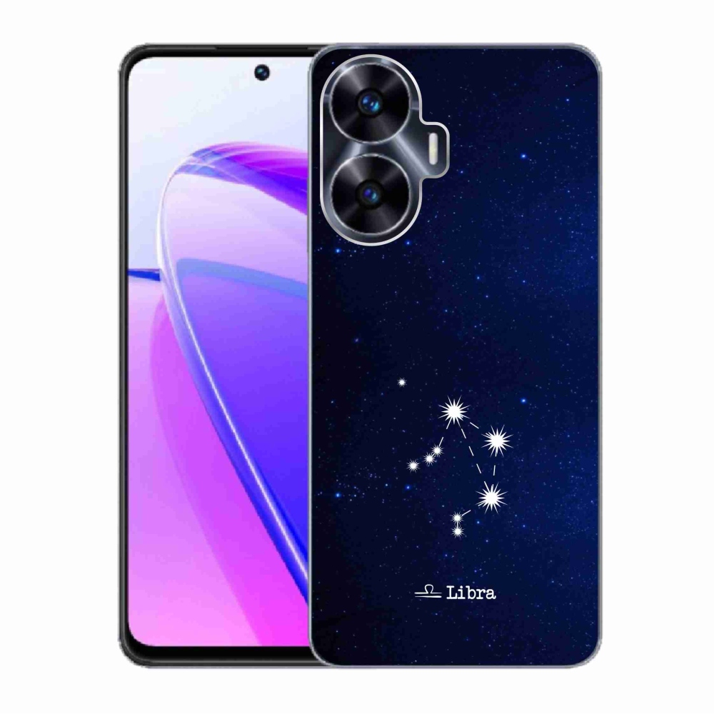 Gélový kryt mmCase na Realme C55 - súhvezdie Váhy